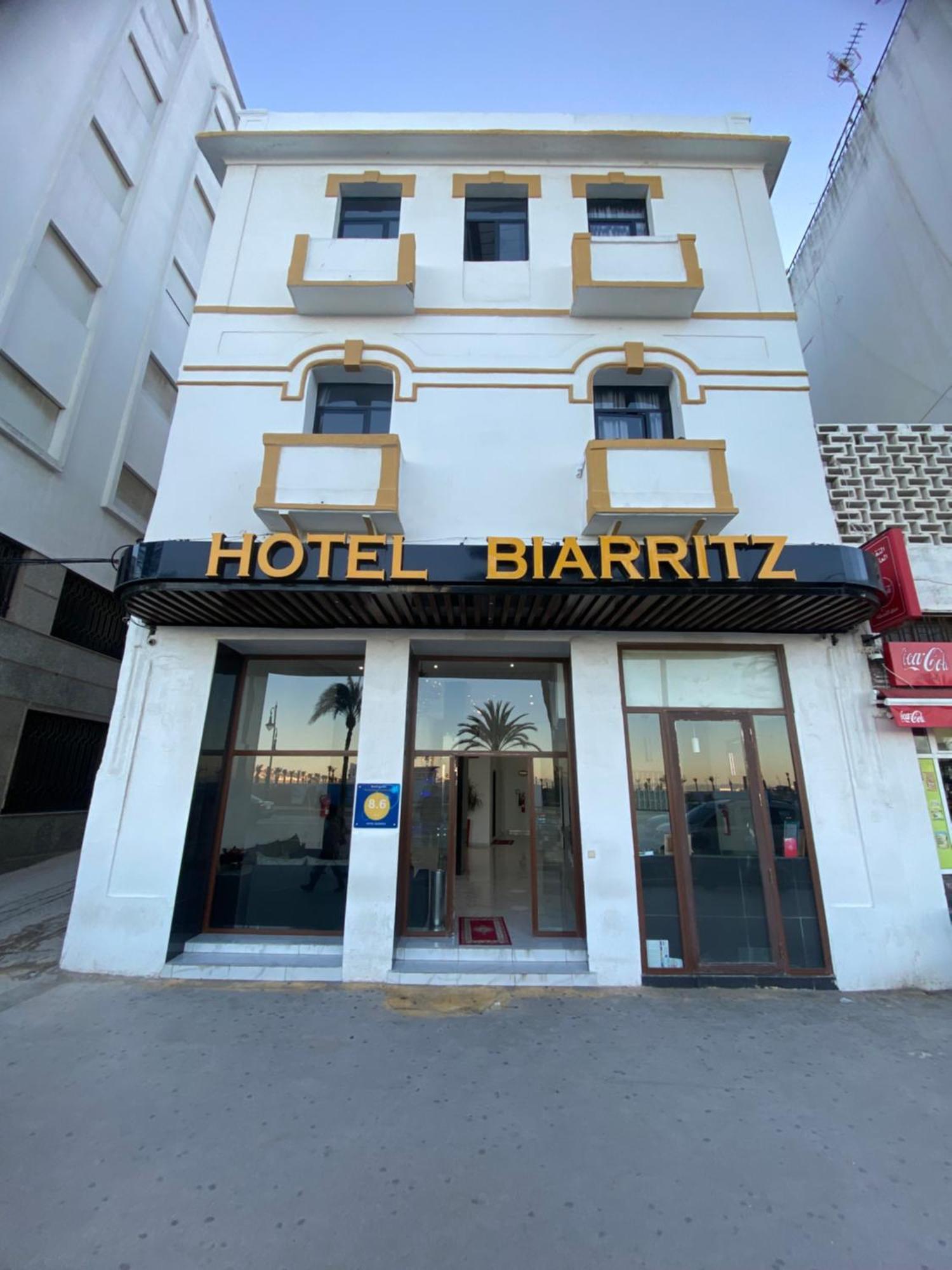 Hotel Biarritz แทนเจียร์ ภายนอก รูปภาพ